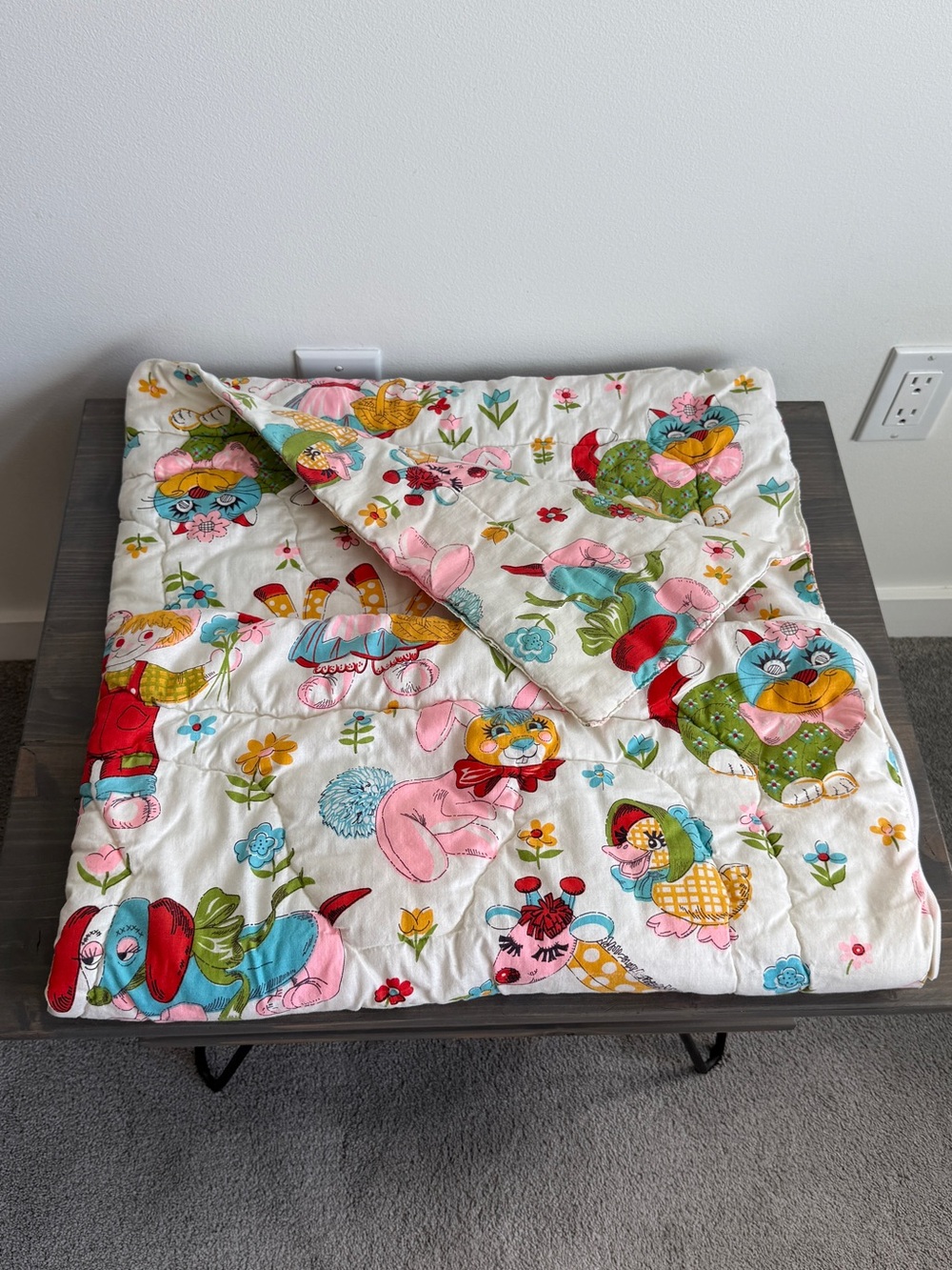 Vintage childs sleeping bag